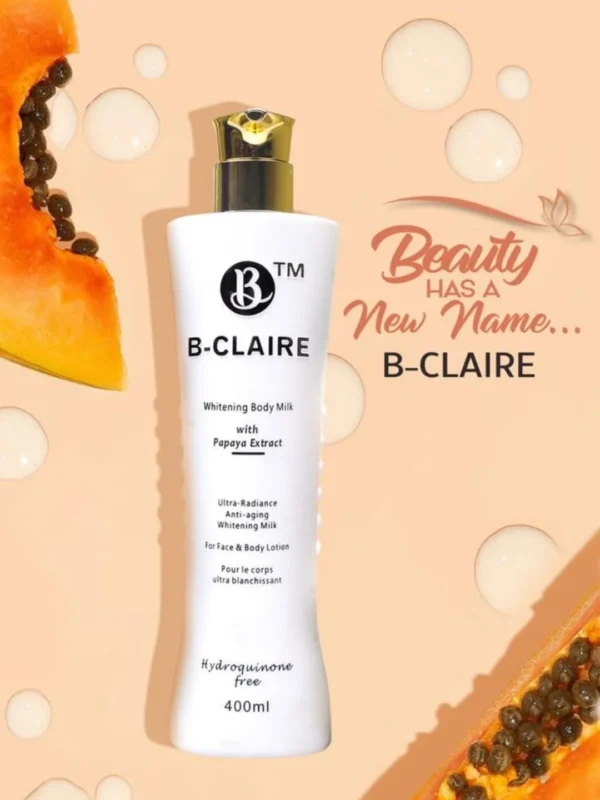 B-Claire Skin Lightening Body Milk 400ml
