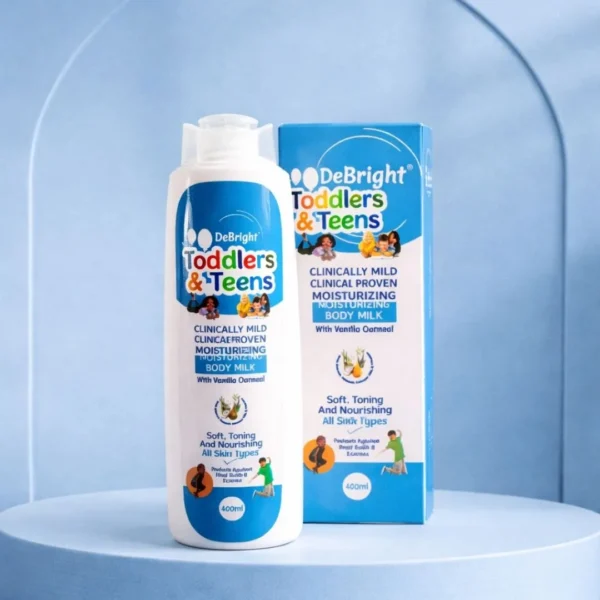 Debright blue lotion
